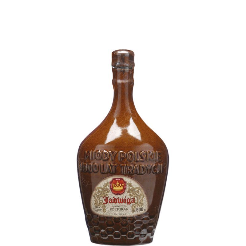 Miód Pitny Półtorak Jadwiga 500 ml w kamionce
