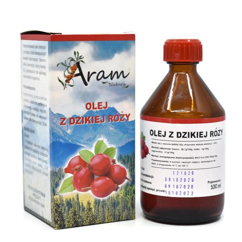 Olej z dzikiej róży 100ml