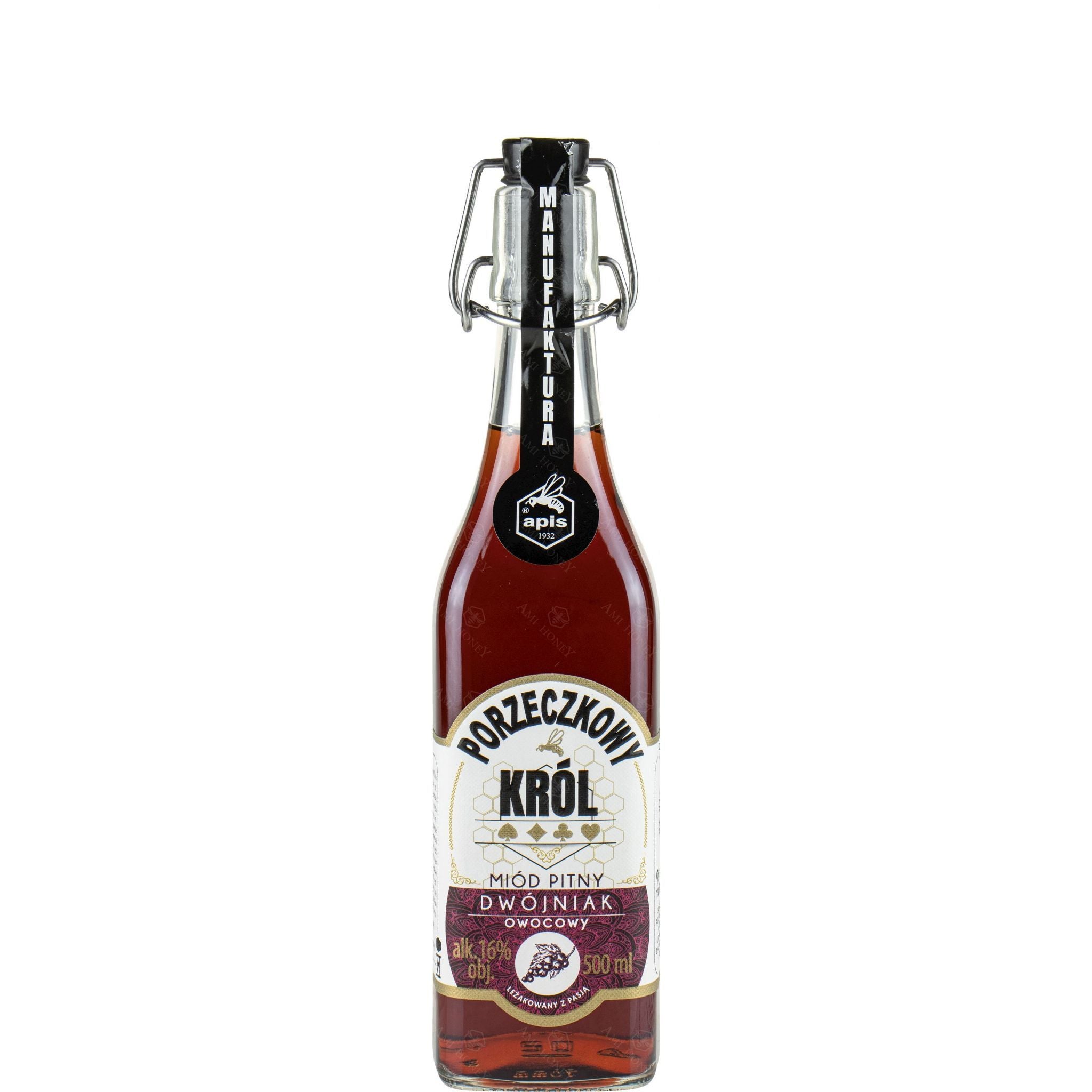 Miód Pitny Dwójniak Owocowy Porzeczkowy Król 500 ml