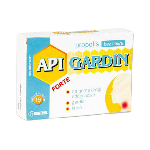 ApiGardin Forte - Propolis Bez cukru 16p.