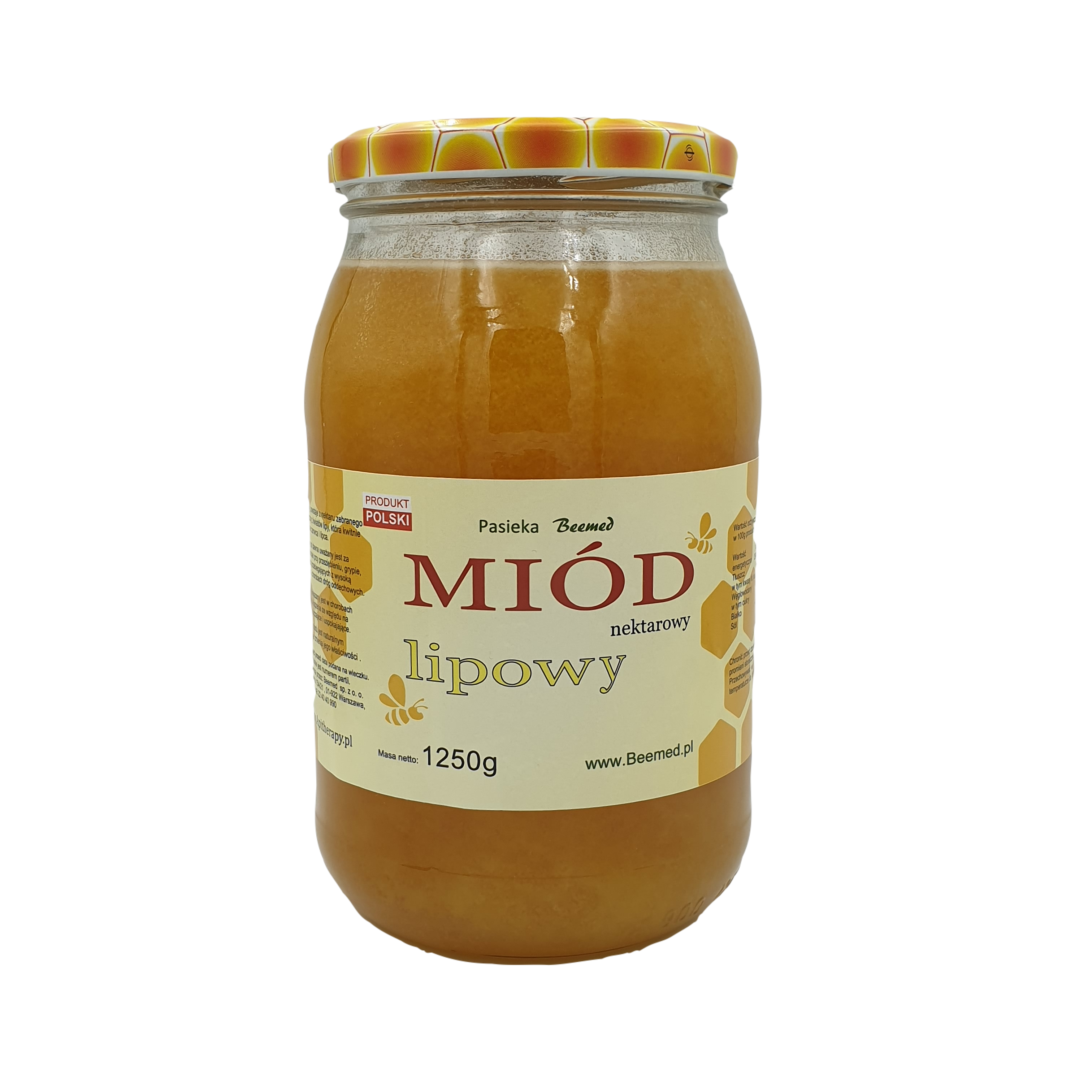 Miód lipowy 1250g