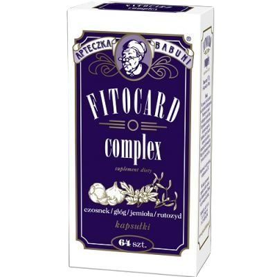 Fitocard complex - tabletki powlekane 64 szt.