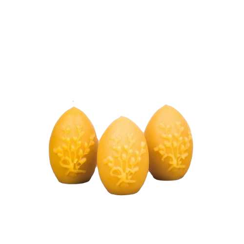 Świeca woskowa "Jajko - bazie"
