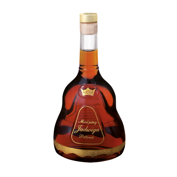 Miód pitny Półtorak Jadwiga w karafce 750 ml