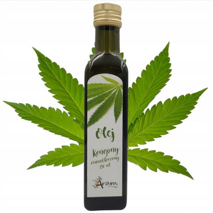 Olej Konopny zimnotłoczony 250ml