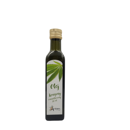 Olej Konopny zimnotłoczony 250ml