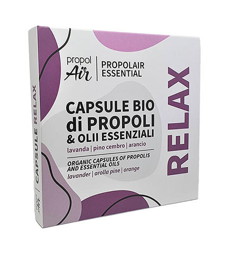 BIO PROPOLIS KAPSUŁKI z OLEJKAMI ETERYCZNYMI RELAX