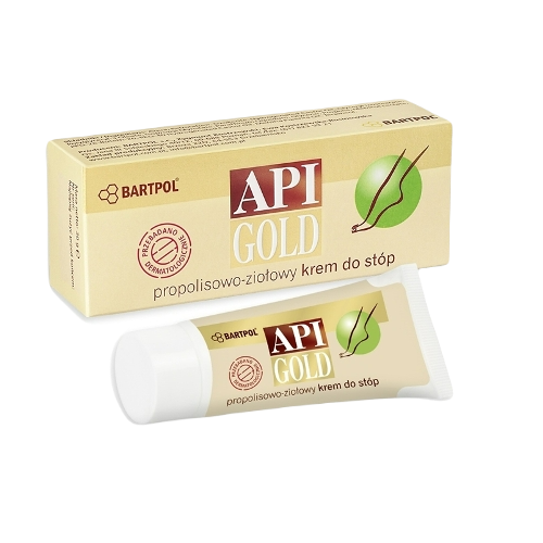 API-GOLD Propolisowo-ziołowy krem do stóp