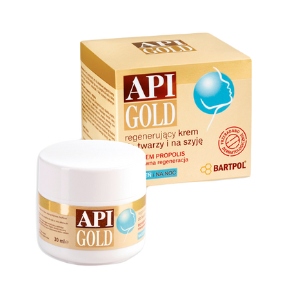 ApiGold - regenerujący krem do twarzy i na szyję 30 ml
