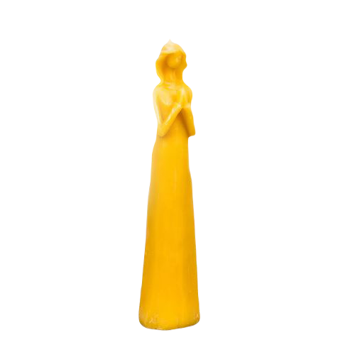The Mother of God wax candle