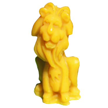 Wax candle "Lion"