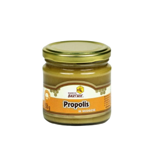Honey with propolis - 250 g Sądecki Bartnik