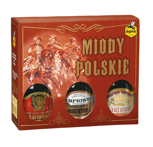 Zestaw "Miody Polskie" 3 x 250 ml