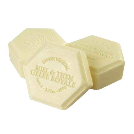 Honey soap with royal jelly
